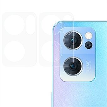 2Pcs/Set High Definition Wear-resistant Camera Lens Protector Tempered Glass Film for Oppo Reno7 5G