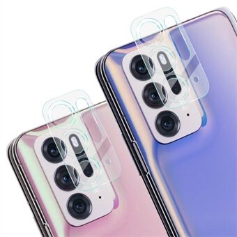 IMAK Ultra Clear Full Cover Tempered Glass Camera Lens Film + Lens Cap for Oppo Find N