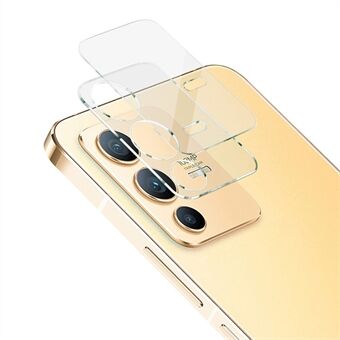 IMAK for vivo S12/S12 Pro Full Cover HD Clear Anti-oil Anti-stains Tempered Glass Camera Lens Film + Acrylic Lens Cap