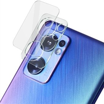 IMAK for Oppo Reno7 5G (Global) Anti-stain Tempered Glass Camera Lens Film + Acrylic Lens Cap