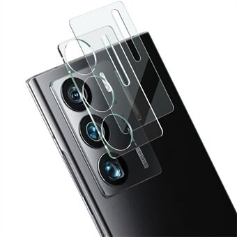 IMAK for ZTE Axon 40 Ultra 5G Back Camera Lens Protector Integrated Tempered Glass Lens Film + Acrylic Lens Cap