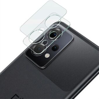 IMAK for OnePlus Nord CE 2 Lite 5G Rear Back Camera Lens Protector Clear Integrated Tempered Glass Lens Film + Acrylic Lens Cap