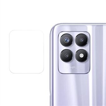 For Realme 8i/Narzo 50 4G Smooth Anti-oil Tempered Glass HD Transparent Back Camera Lens Protector Film