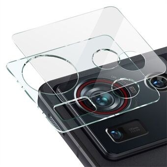 IMAK Camera Lens Protector for ZTE nubia Z40S Pro 5G, Precise Cutout Tempered Glass Film + HD Acrylic Lens Cap