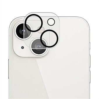 BENKS Silk Printing Camera Lens Protector for iPhone 14 6.1 inch, 0.15mm Clear High Aluminium-silicon Glass Scratch-Resistant Camera Lens Film