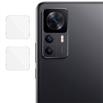 IMAK 2Pcs / Set Camera Lens Protector for Xiaomi Redmi K50 Ultra 5G, Anti-Scratch HD Tempered Glass Back Camera Lens Film