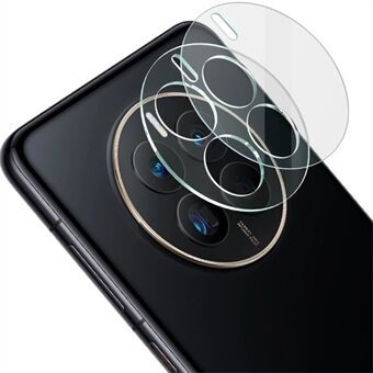 IMAK For Huawei Mate 50 4G Clear Integrated Camera Lens Protector Tempered Glass Lens Film + Acrylic Lens Cap