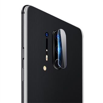 AMORUS For OnePlus 8 Pro HD Clear Camera Lens Protector Scratch-Resistant Tempered Glass Anti-explosion Lens Film