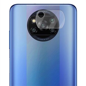 AMORUS For Xiaomi Poco X3 / X3 NFC / X3 Pro Camera Lens Protector Ultra Clear Full Glue Anti-abrasion Tempered Glass Lens Film