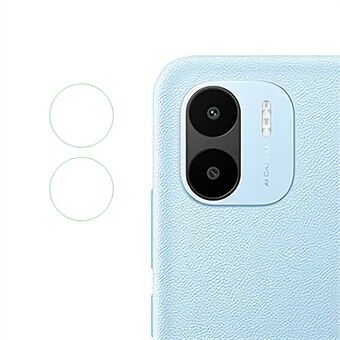 2Pcs / Set Flexible Soda-lime Glass Camera Lens Protector for Xiaomi Redmi A1 4G, HD Clear Scratch Resistant Phone Rear Lens Film