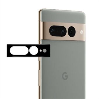 ENKAY HAT-PRINCE Camera Lens Protector for Google Pixel 7 Pro 5G Tempered Glass Lens Cover Full Glue Black Silk Printing Lens Film