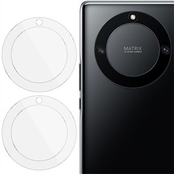 IMAK 2Pcs / Set Camera Lens Protector for Honor X40 5G, Anti-explosion Bubble-free HD Clear Tempered Glass Lens Cover Film