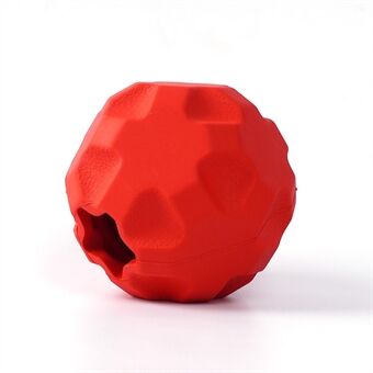 Natural Rubber Treat Tumble Ball Dog Toys Interactive Treat-Dispensing Puzzle Dog Toy