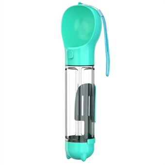 SH-01 Multifunction Pet Dog Water Bottle with Poop Bag Dispenser (BPA-Free, FDA Certified)