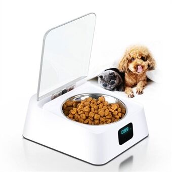 MG-070 Automatic Pet Feeder Pet Food Dispenser Dog Cat Bowl with Infrared Sensor Switch Cover