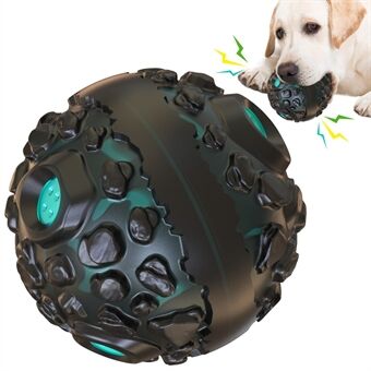 YSQ-01 Funny Pet Dog Meteorite Ball Toy Sound Squeaky Toy for Dogs Chew Sound Interactive Ball Toy (FDA Certified, BPA Free)