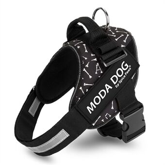 MODA DOG H047 Size XS, Medium/Large Dog Harness Anti-Rush Easy Control Pet Vest - Peace Guard