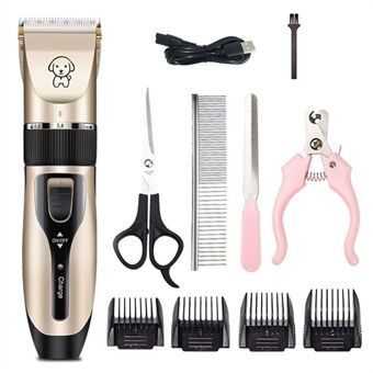 Pet Grooming Hair Clipper USB Rechargeable Shavers Hair Cutter Dog Cat Rabbit Hair Trimmer Cutter Baby Hair Clipper