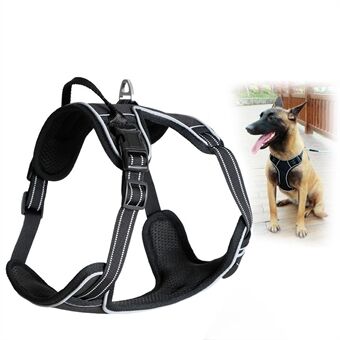 DODOPET Dog Harness No Pull Pet Harness Reflective Adjustable No Choke Pet Vest