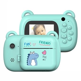 A7-B Children Instant Print Camera Kids Digital Video Recorder Toy Support TF Card OTG Adapter