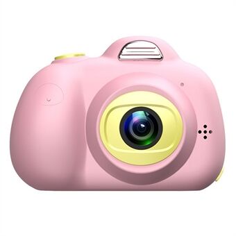 D6 2.0 inch Screen Children Camera Toy Rechargeable Dual Lens DSLR Camera Camcorder Kids Gift (No Memory Card)