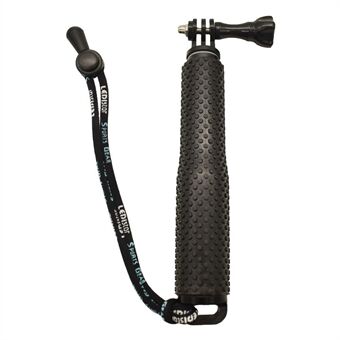 LDX-806 50cm Hand Grip Extendable Monopod Adjustable Pole Handle for Action Camera - Black