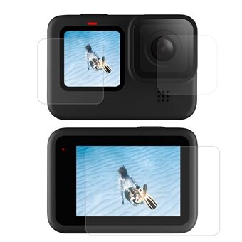 AT1092 6Pcs/Set High-definition PET Screen Protectors Lens Film for GoPro Hero9