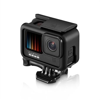 AT1159 Housing Case Plastic Frame Anti-shock Protective Shell Cover for GoPro Hero9 Black