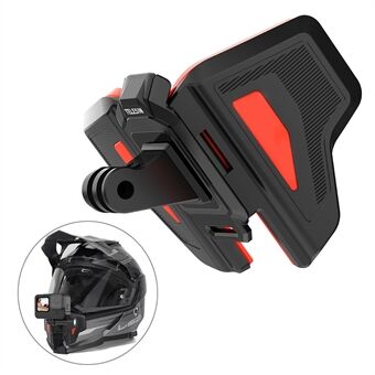 TELESIN GP-HBM-MT2 Motorcycle Helmet Mount Chin Holder Fixing Bracket for GoPro Action Camera