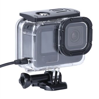 Camera Anti-drop Protection Case Shell Housing with Side Cable Hole for GoPro Hero 10/9