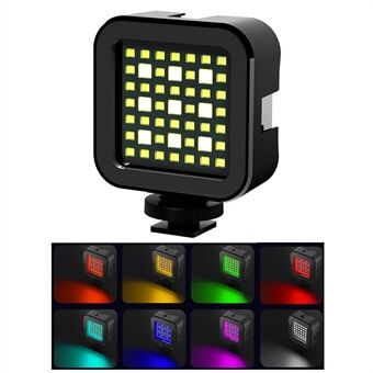 TELESIN TE-BGD-004 30m RGB Diving Fill Light Portable Mini Video Light with 7 Lighting Mode for Indoor Shooting Live-Streaming