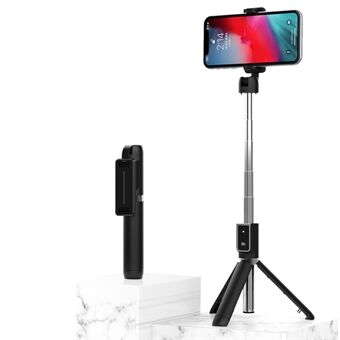 P50 Portable Bluetooth Mobile Phone Selfie Stick Monopod Rotation Extendable Tripod