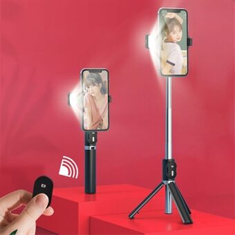 P60D Extendable Tripod 360 Degree Rotation Portable Bluetooth Mobile Phone Selfie Stick Monopod