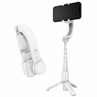 L08 Mini Selfie Stick Gimbal Stabilizer for Smartphone Foldable Tripod with Bluetooth-compatible Remote for iPhone Android