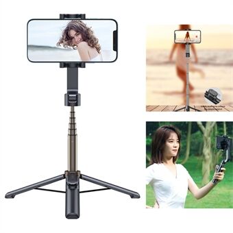 ZPG022 Portable Tripod Gimbal Stabilizer for Smartphones Extendable Standing Selfie Stick with Phone Holder/Remote