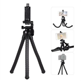 YUNTENG 3280 Flexible Octopus Tripod with 1/4 inch Screw Digital Camera Smart Phone Holder Stand