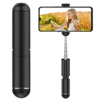 DISPHO WS-19001 Retractable Bluetooth Selfie Stick Portable Extendable Selfie Stick with 180-Degree Rotating Phone Holder for Indoor Outdoor Shooting