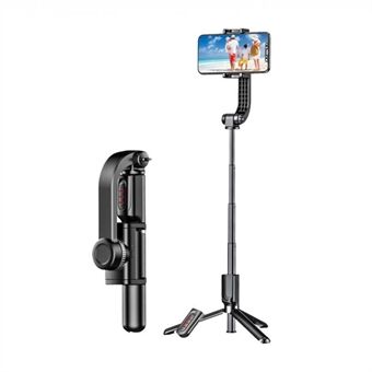 DISPHO WS-19017-1 Bluetooth Extendable Selfie Stick Tripod Portable Stabilizer Selfie Stick with Detachable Remote Adjustable Phone Clamp