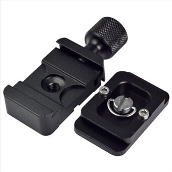 Camera Quick Release Plate 1/4 Mount Clamp Adapter Stabilizer Tripod Bracket Aluminium Alloy Holder