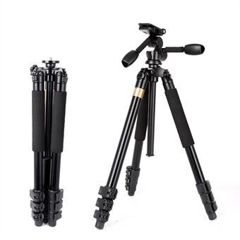 Q620 Aluminum Alloy Tripod Monopod with 360 Degree Ball Head, Maximum Height: 183cm