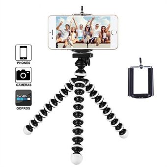 Mini Octopus Tripod Holder Mobile Phone Tripod Gorillapod for Smartphone Sports Camera Stand with Clip (Small)