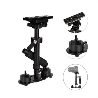 S60 Photography Aluminum Alloy Handheld Stabilizer for Steadycam Steadicam DSLR Camcorder