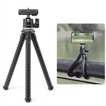 TELESIN TE-TRP-001 Travel Flexible Octopus Smartphone Tripod Digital DSLR SLR Camera Portable Bracket Stand