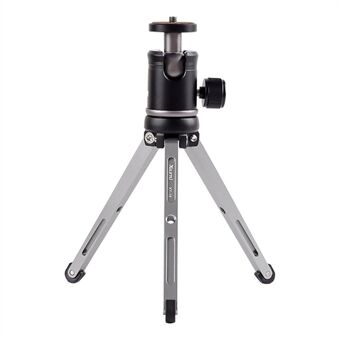 XILETU MT26+XT15 High Bearing Mini Tabletop Tripod with Ball Head for DSLR Camera Mirrorless Camera Smartphone