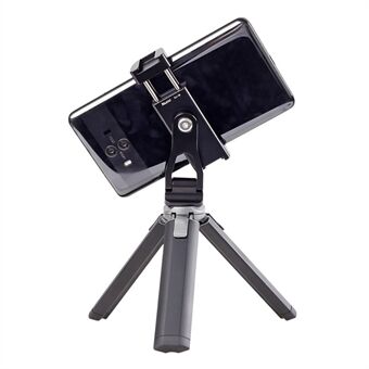 XILETU XJ18+XTD20 Two-Stage Desktop Tripod with 360 Degree Phone Holder for SLR Camera Mobile Phone