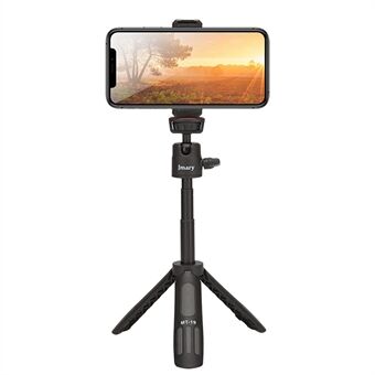 JMARY MT19 Portable Mini Extendable Selfie Stick Camera Mobile Phone Holder Live Streaming Tripod Desktop Stand