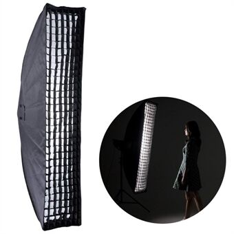 PSCS3A Rectangular Honeycomb Grid Studio Strobe Softbox Diffuser for Studio Strobe 35x160cm