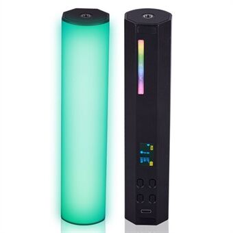 W200 Handheld Handheld RGB Colorful Magnetic Fill Light Wand 2500K-9000K Photography Selfie LED Lamp