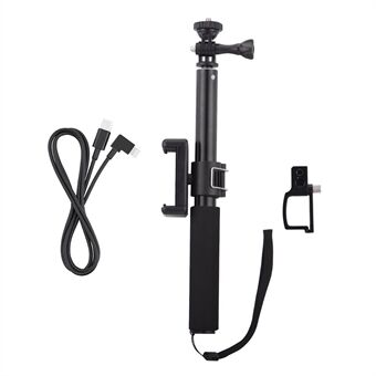 BRDRC DJI-5016 Selfie Stick for DJI OSMO Pocket 2 Handheld Gimbal Stabilizer Cable Phone Clip Module Extension Pole