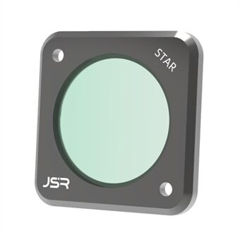 JUNESTAR JSR-1339-15 For DJI Action 2 STAR Filter Coated Optical Glass Sport Camera Lens Filter